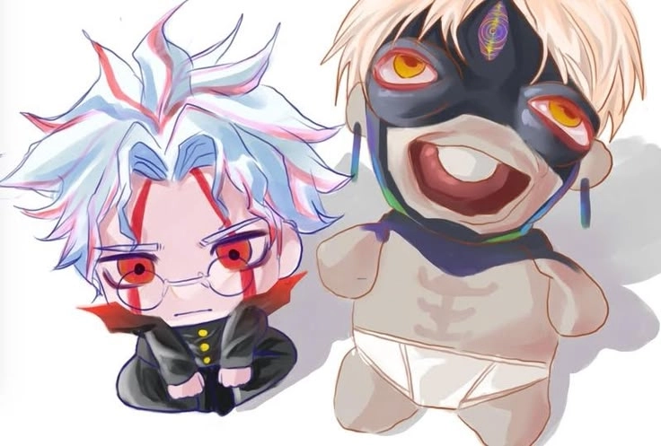 Dandadan Okarun chibi tái hiện nhân vật chính siêu cute