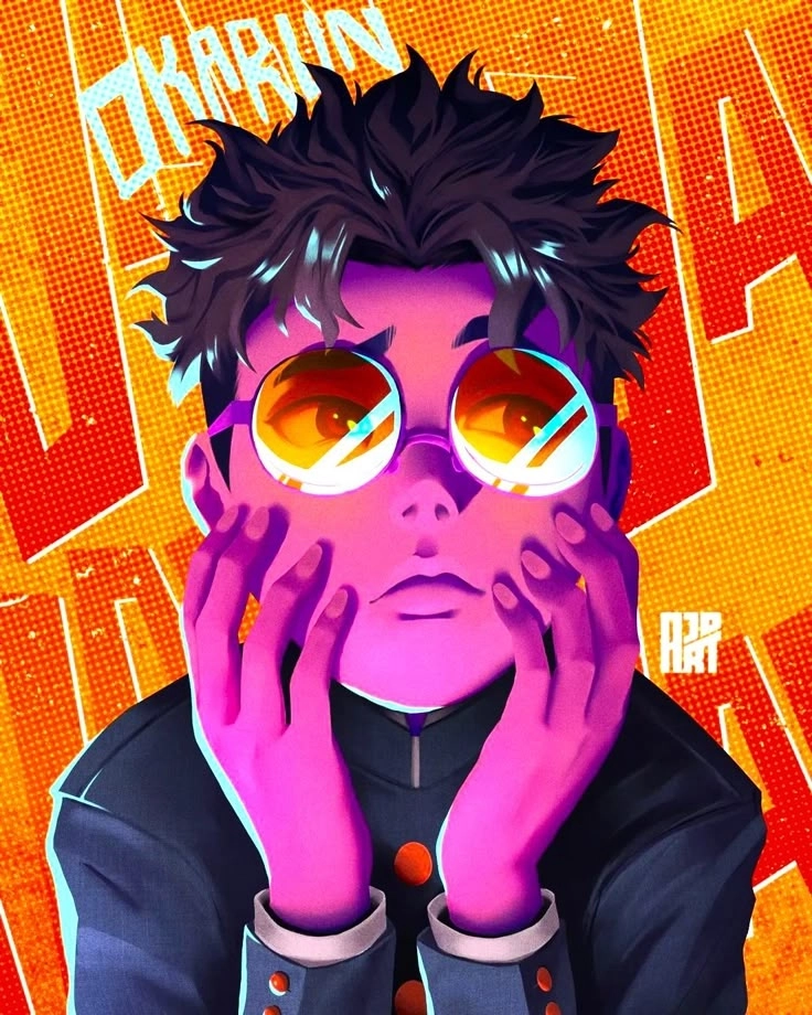 Hình ảnh Okarun cho thấy sự biến hóa đa dạng của nhân vật