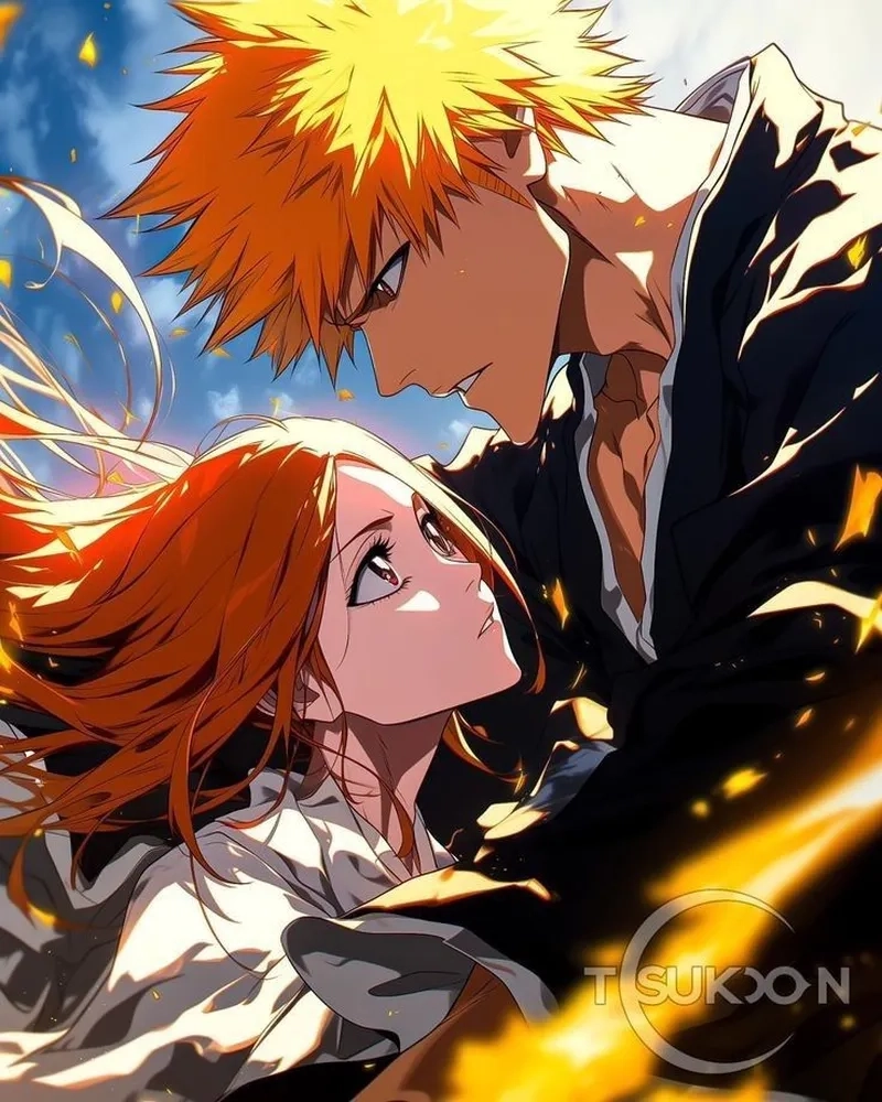 Orihime Inoue Bleach luôn đồng hành bên Ichigo qua mọi thử thách