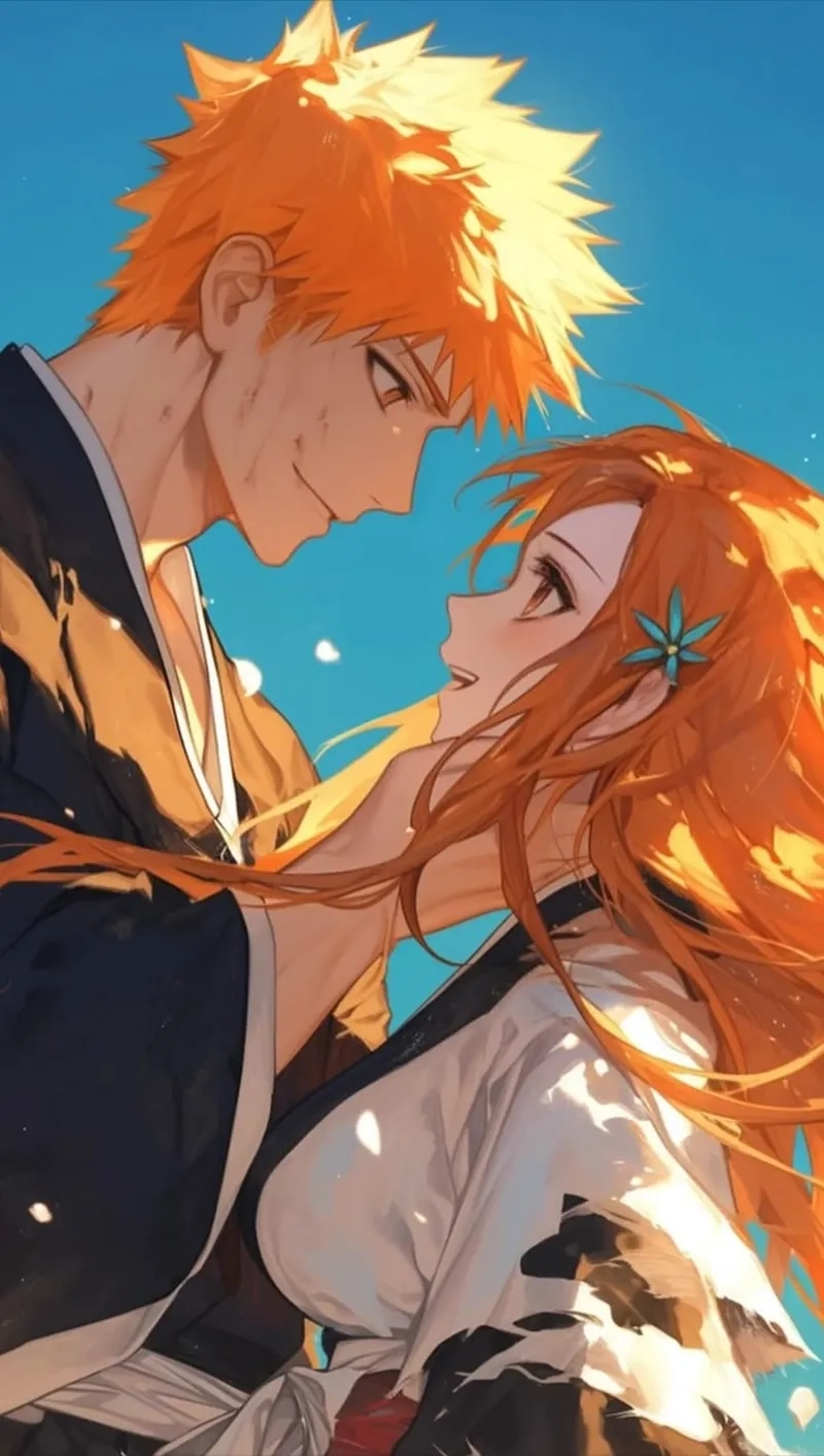 Ichigo and Orihime cùng nhau chống chọi thế lực hắc ám