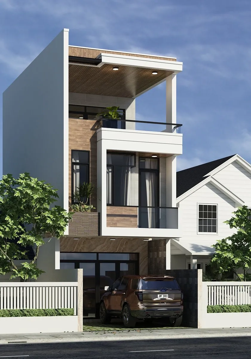 Khám phá mẫu nhà phố liền kề đẹp tiện nghi