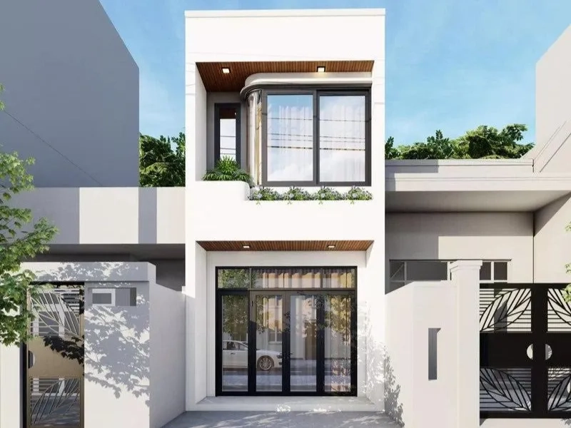 Tham khảo mẫu nhà phố đẹp 2017 tiện nghi