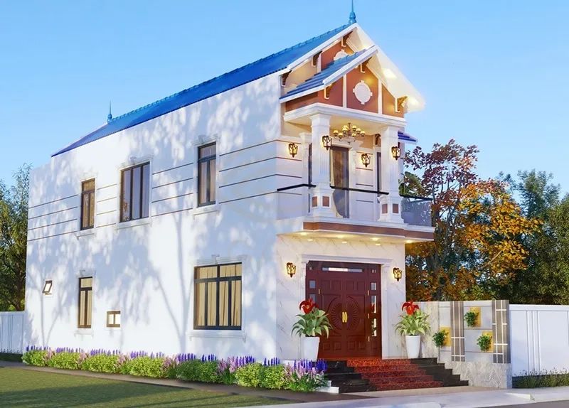 Xem mẫu nhà ống 2 tầng mai thai đẹp nhất thiết kế nhà ống mái thái