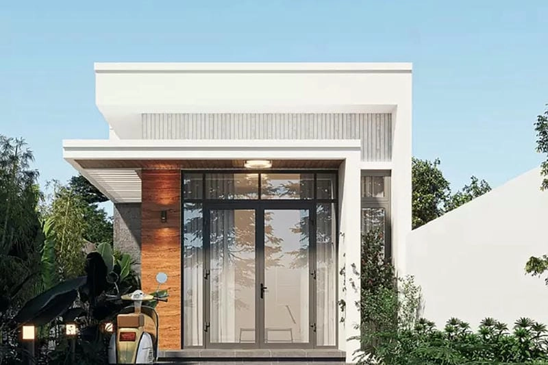 màu sơn nhà đẹp 2018 phong cách nhẹ nhàng thanh lịch