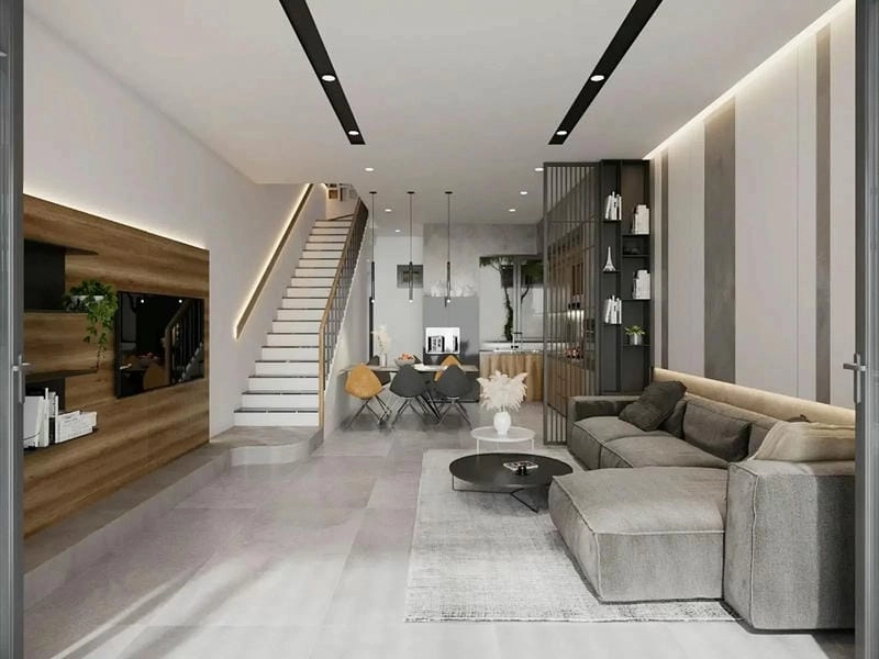 những mẫu phòng khách đẹp cho nhà ống ý tưởng thiết kế tinh tế