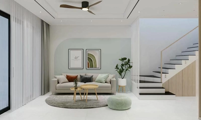 những mẫu phòng khách đẹp cho nhà nhỏ thiết kế tối ưu không gian