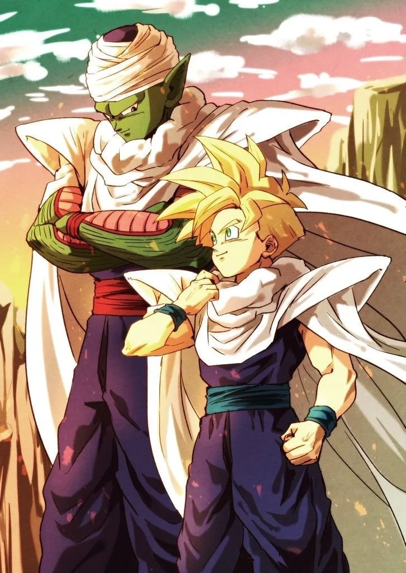 Piccolo and Gohan tạo nên mối quan hệ đầy cảm động trong Dragon Ball