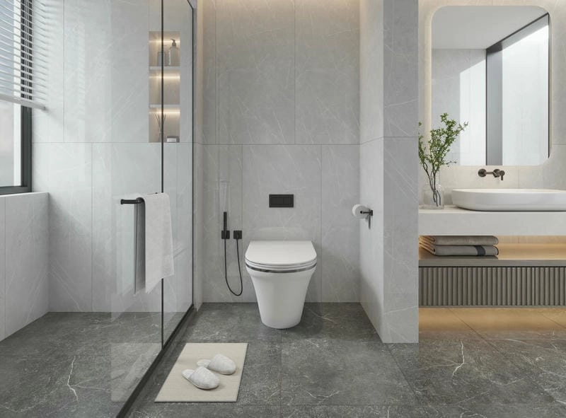 mẫu gạch ốp nhà tắm đẹp 2023 nổi bật thu hút ánh nhìn