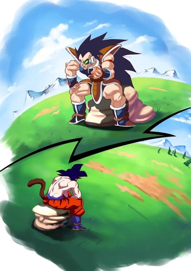 Khám phá những pha hành động mạnh mẽ trong Goku Raditz Saga