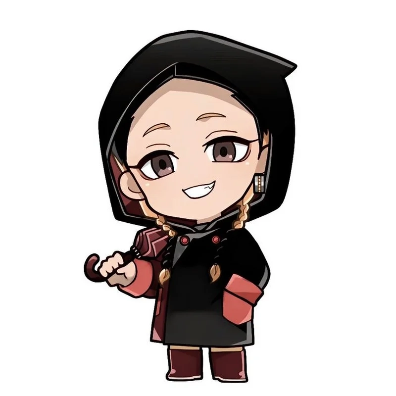 Hình ảnh Ran Haitani cute phiên bản hoạt hình dễ thương