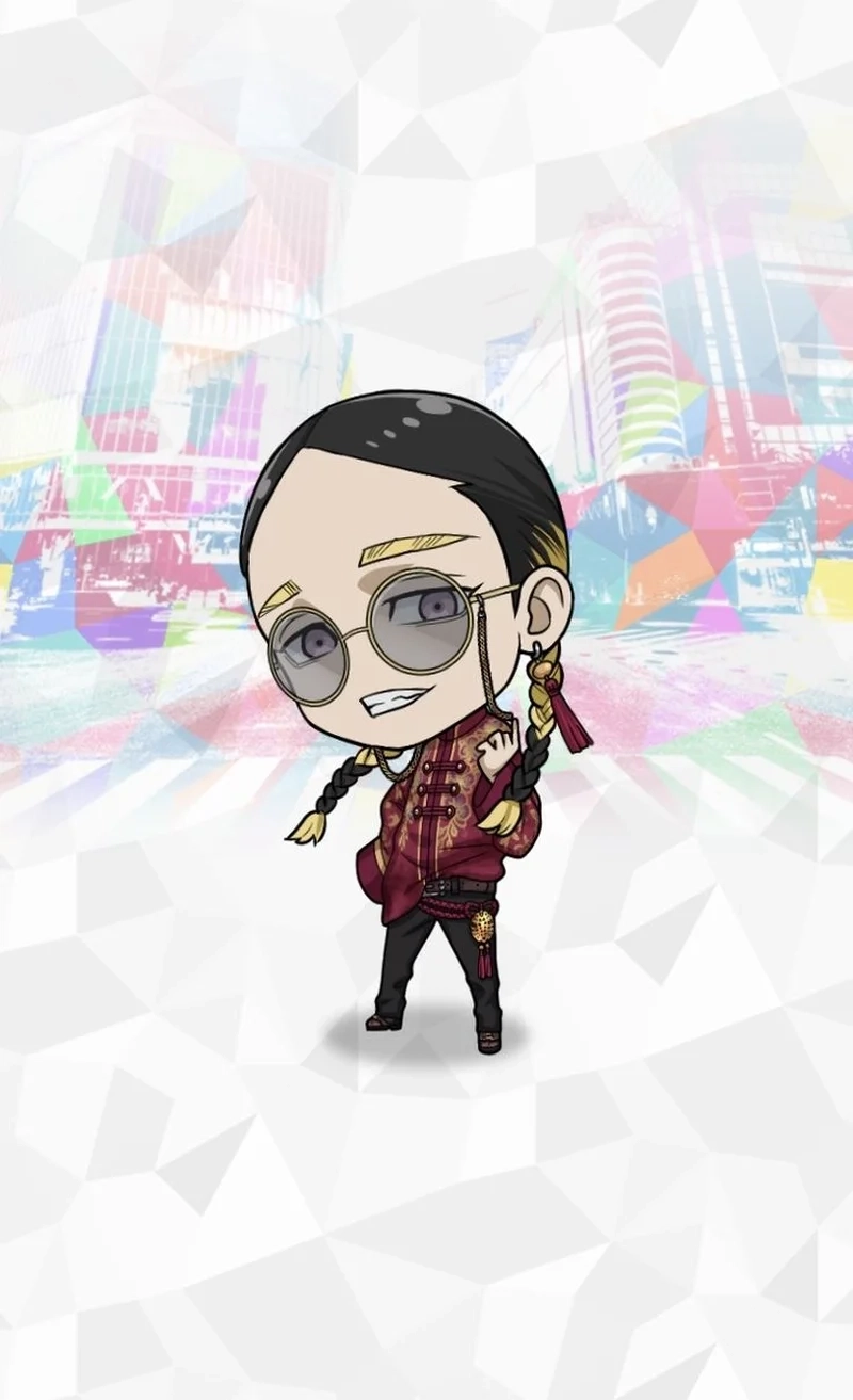 Kiểu tóc của Ran Haitani xoăn nhẹ cực nhận diện