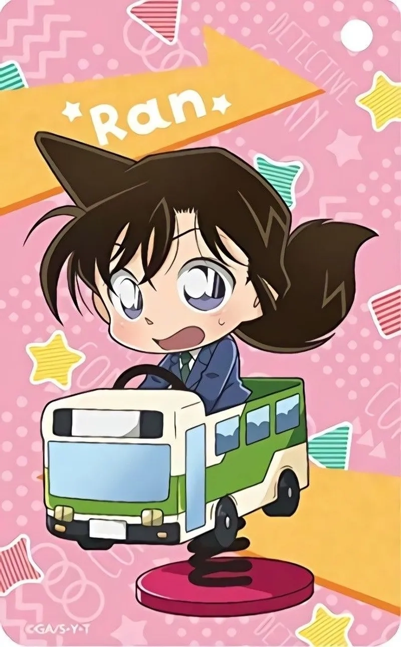 Hướng dẫn vẽ Ran Mori chibi đơn giản mà đẹp