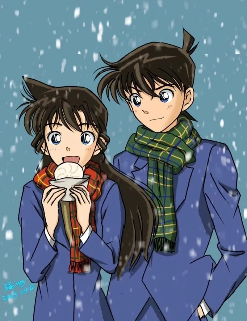 Câu chuyện Ran Mori Shinichi đầy cảm xúc