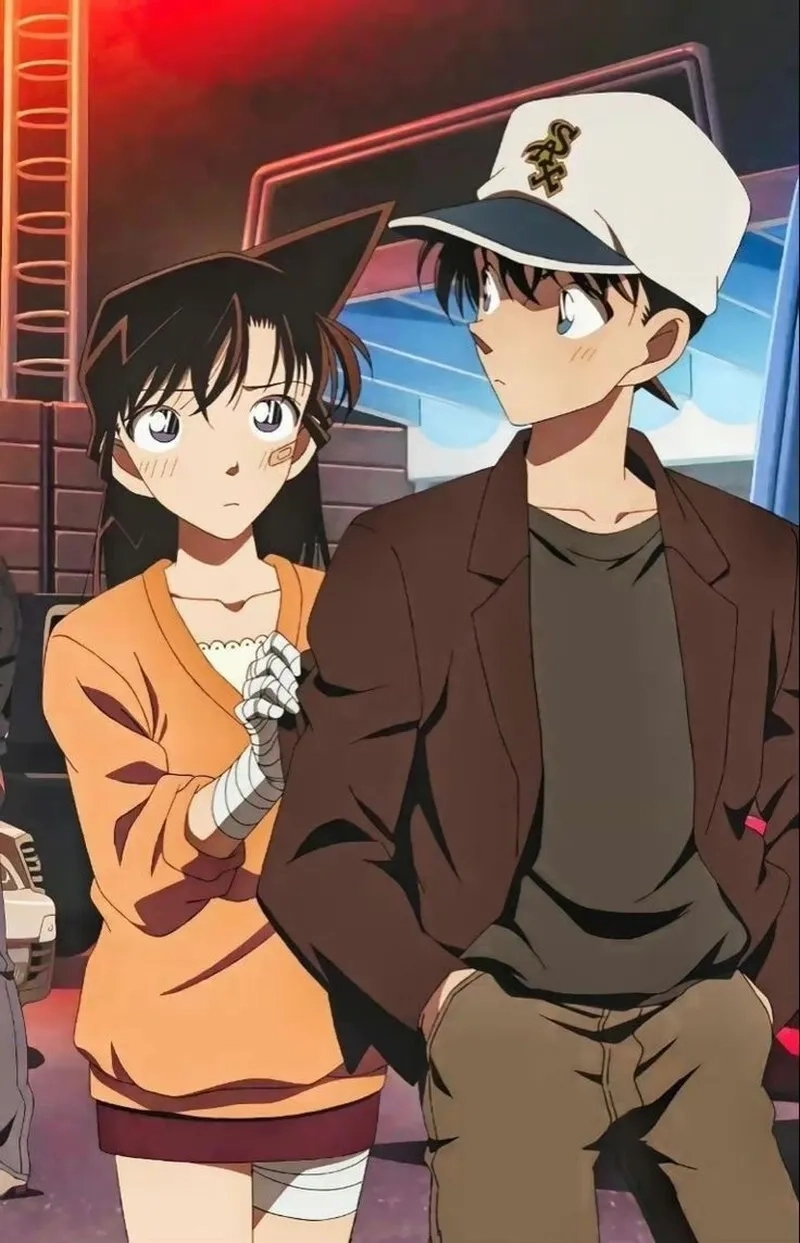 Top cảnh Ran Mori va Kudo Shinichi xúc động