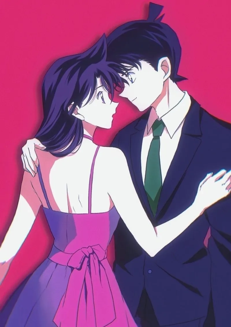 Khoảnh khắc Kudo Shinichi x Ran Mori lãng mạn