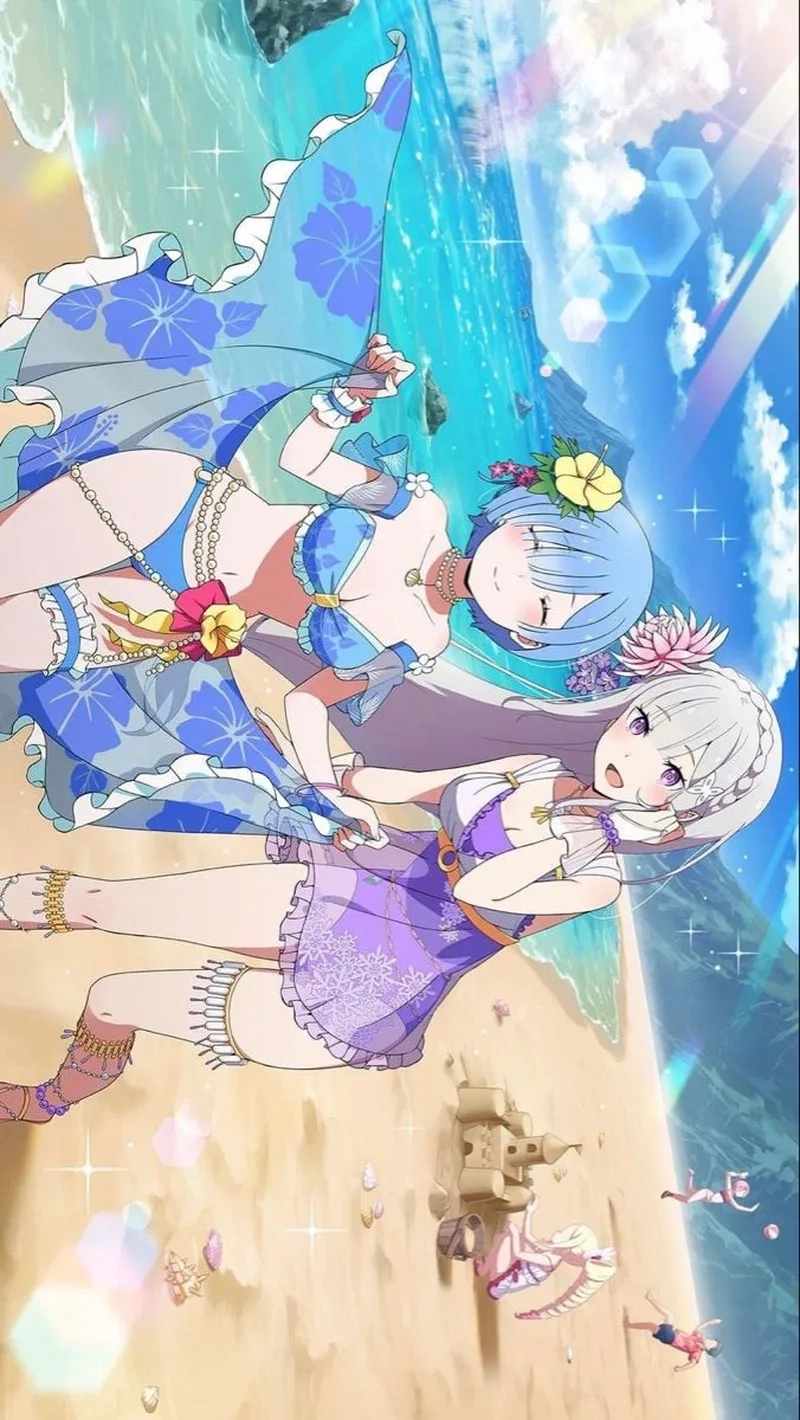 Rem Ram Emilia chinh phục người xem bởi vẻ đẹp và sức mạnh