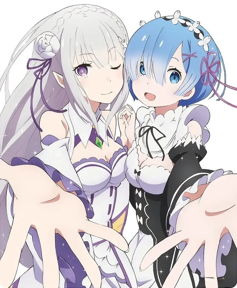 Rem x Emilia là sự kết hợp giữa dịu dàng và sắc sảo