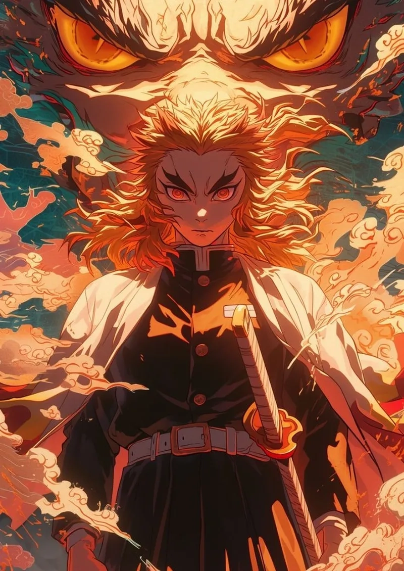 Rengoku Kimetsu no Yaiba là biểu tượng sức mạnh và lòng dũng cảm