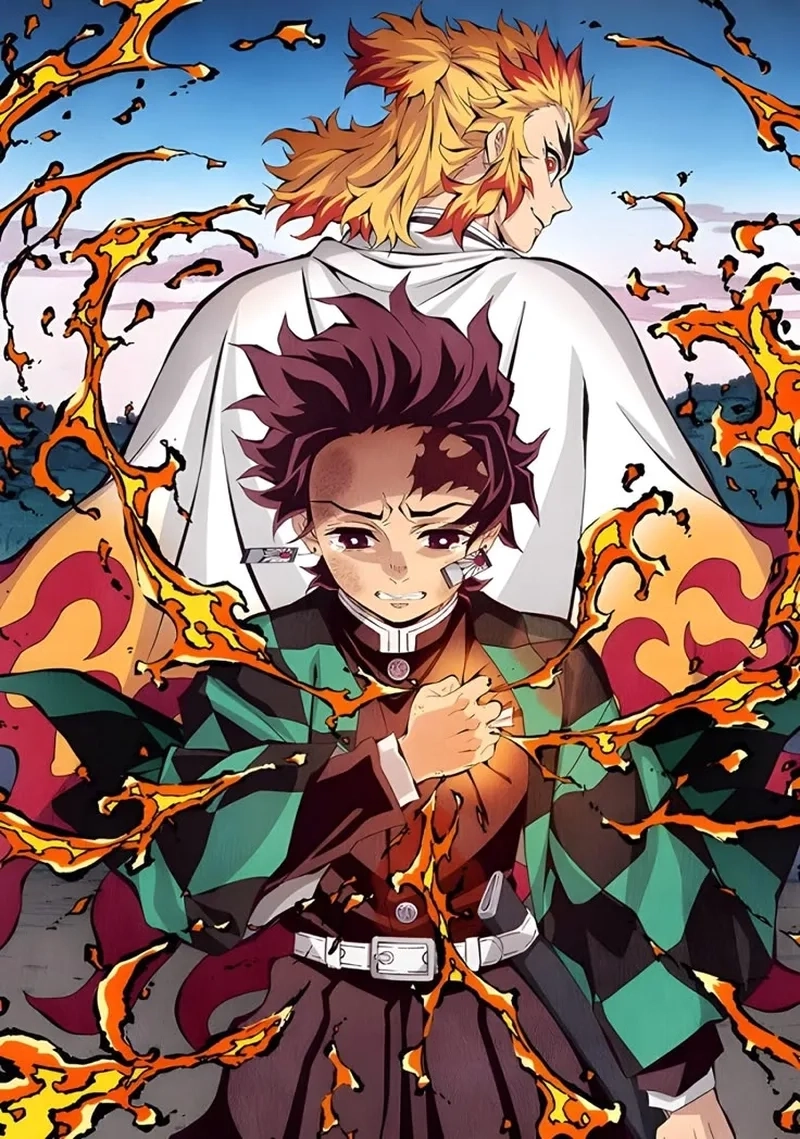 Mối liên kết mạnh mẽ giữa Rengoku Tanjirou đầy cảm động