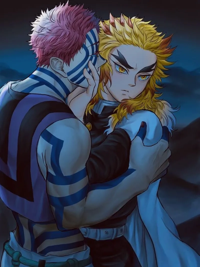 Fanfic Rengoku x Tanjirou mang màu sắc vừa ấm áp vừa đau thương