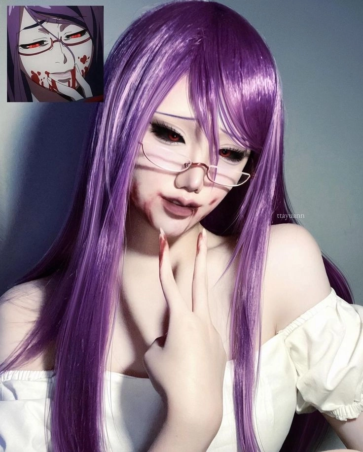 Rize cosplay được yêu thích trong cộng đồng Tokyo Ghoul