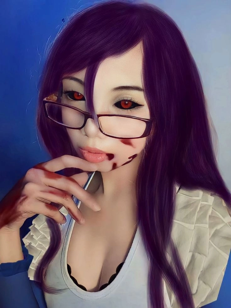 Tokyo Ghoul Rize Kamishiro cosplay tái hiện hình ảnh hoàn hảo