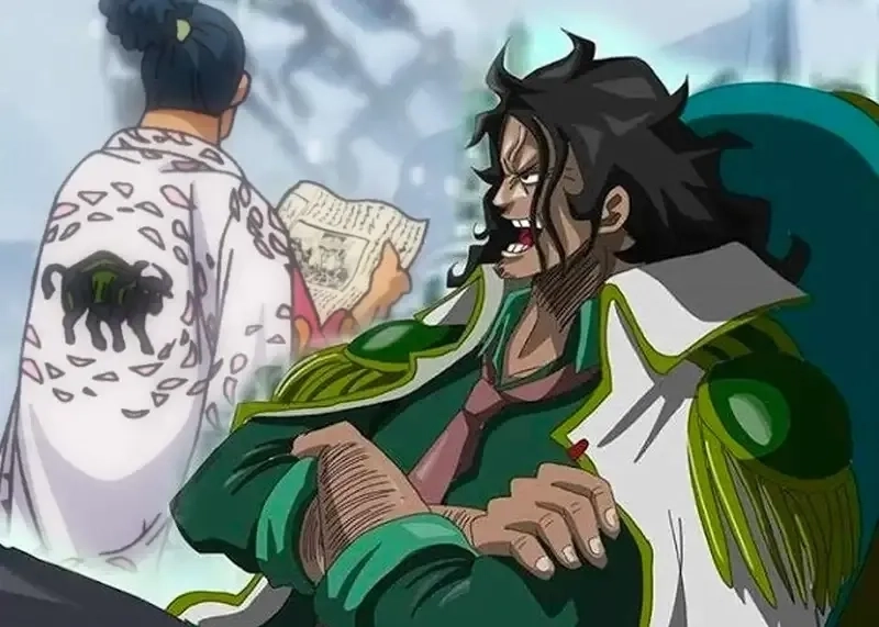 One Piece Amiral Ryokugyu xuất hiện với khí chất đáng gờm