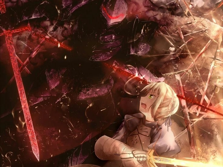 Shirou and Saber có nhiều khoảnh khắc cảm động trong anime