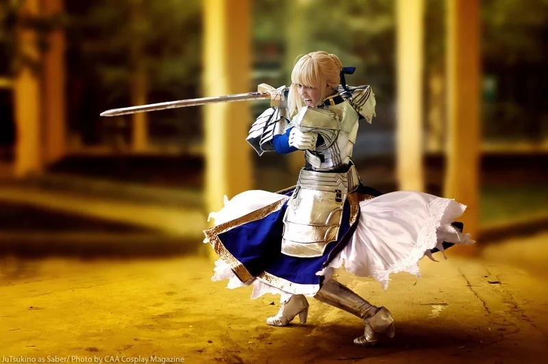 Cosplay Saber yêu cầu sự tỉ mỉ và phong cách cổ điển