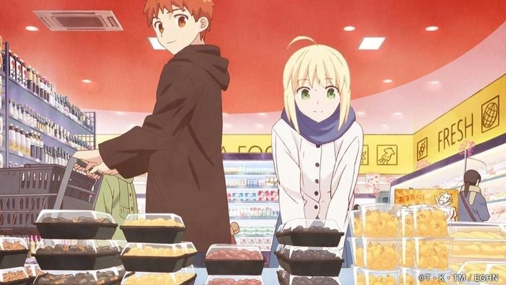 Emiya Shirou x Saber là cặp đôi định mệnh trong lòng fan anime