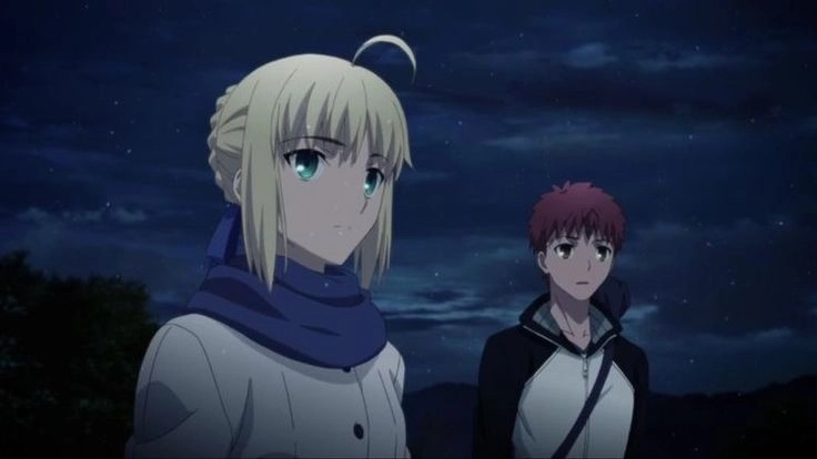 Shiro and Saber cùng nhau vượt qua nhiều cuộc chiến khốc liệt