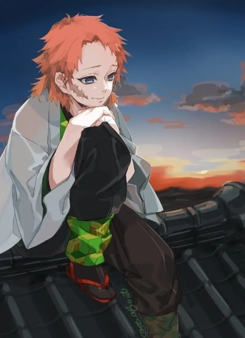 Demon Slayer Sabito từng là người dẫn dắt Tanjiro rèn luyện kiếm pháp