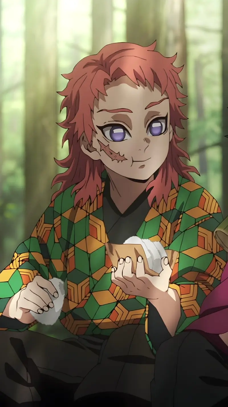 Sabito KNY với ánh mắt quyết tâm và lòng dũng cảm phi thường