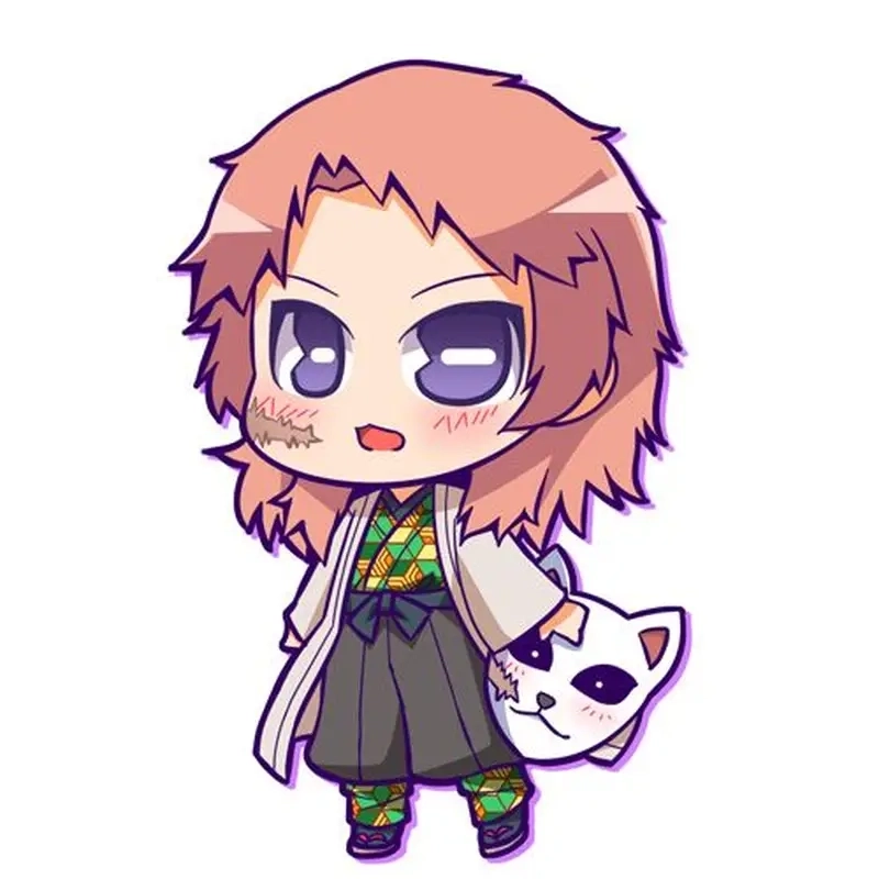 Demon Slayer Sabito chibi khiến fan yêu thích bởi nét dễ thương