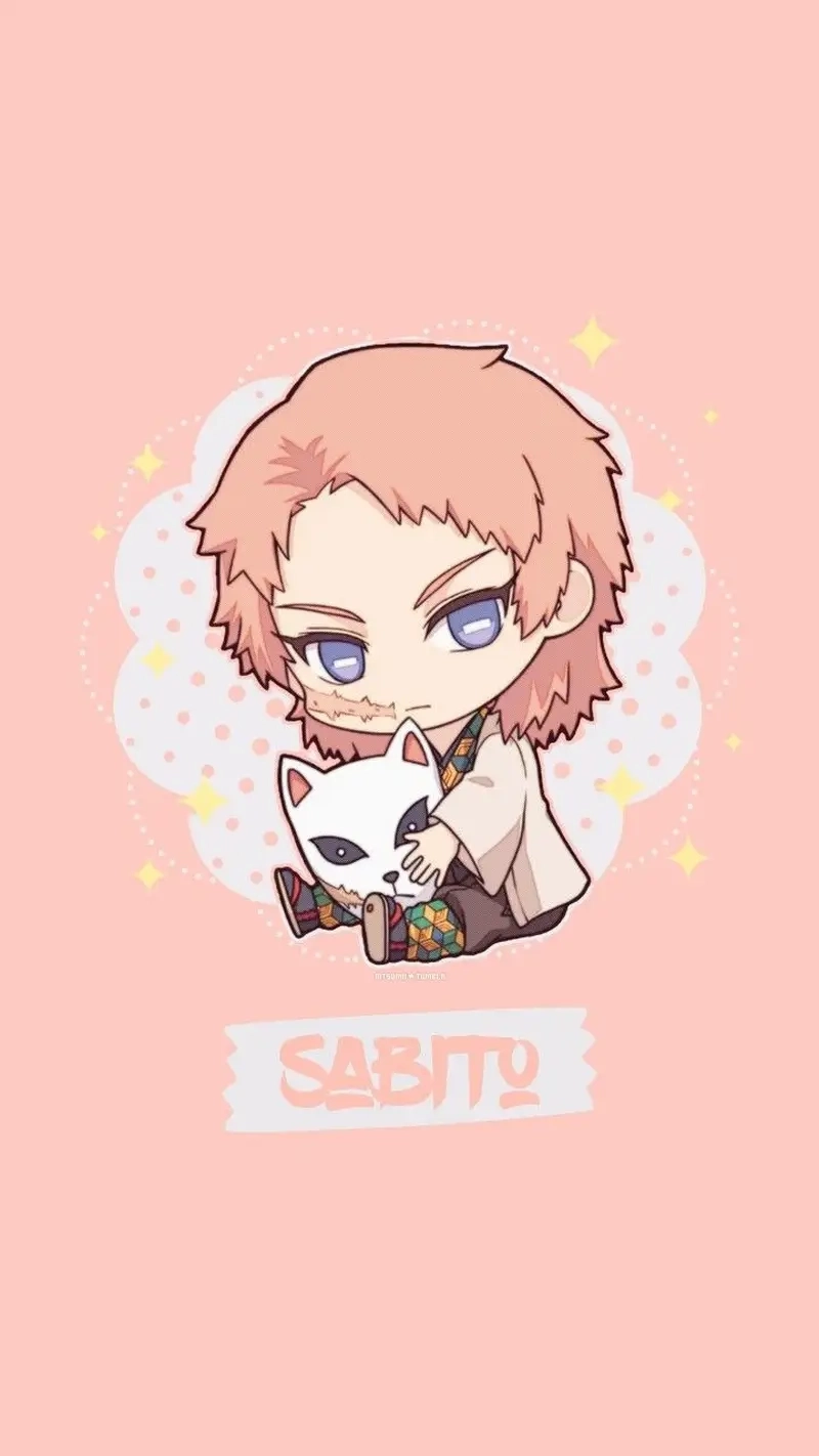 Sabito chibi official art là hình ảnh chính thức được fan yêu mến
