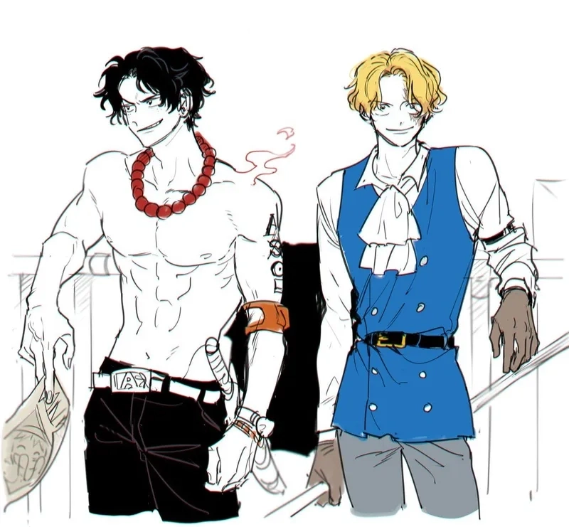 Tình anh em giữa Sabo Ace khiến fan cảm động