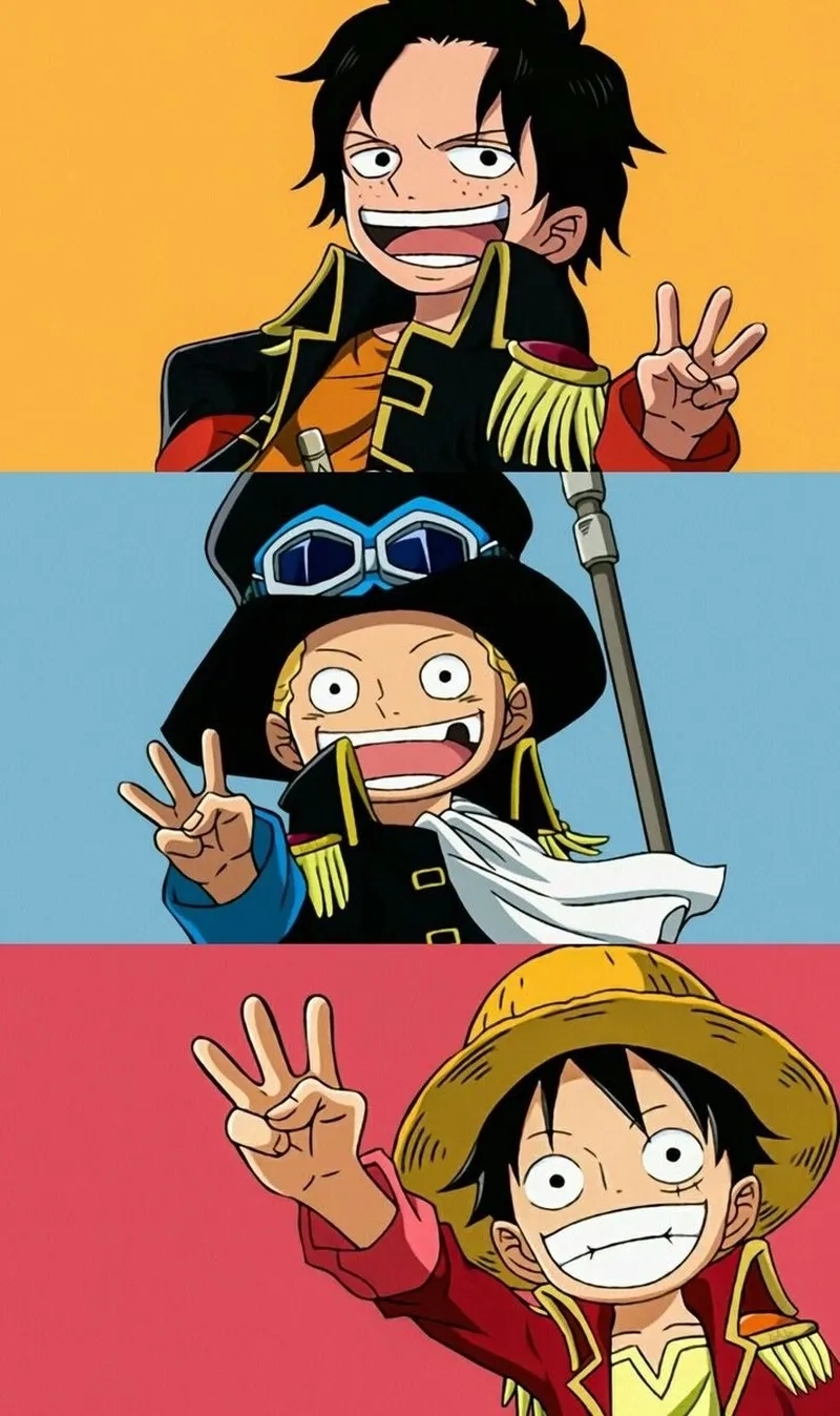 Fanart Sabo x Luffy x Ace dj siêu sáng tạo