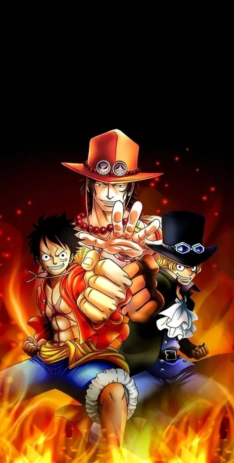 Bộ ba anh em Sabo Luffy Ace khiến fan tan chảy