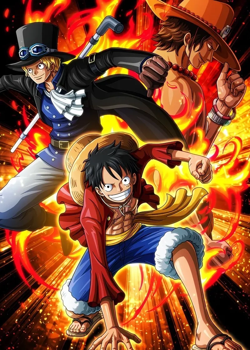 Hành động của One Piece Sabo x Luffy gây chú ý