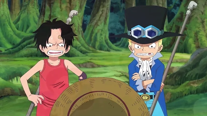 Tình anh em keo sơn giữa Sabo và Luffy