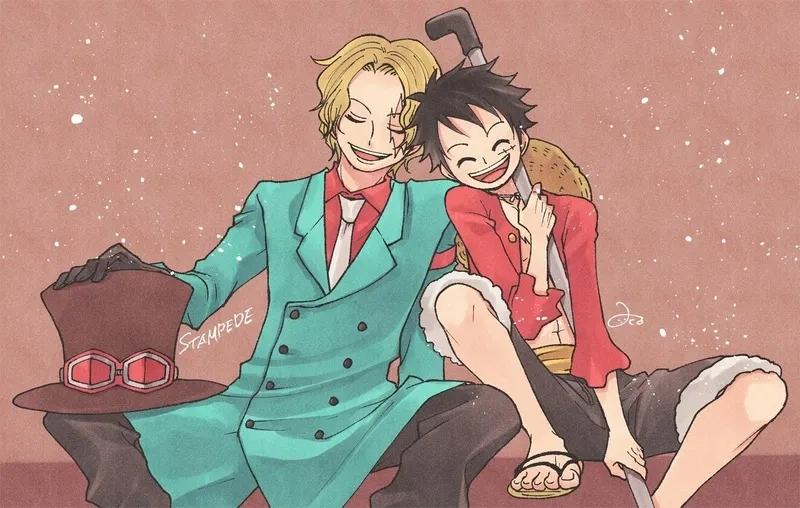 Fanart Sabo Luffy dj đầy cảm hứng sáng tạo