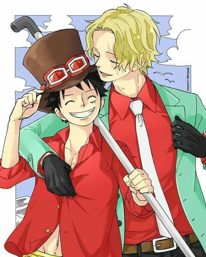 Câu chuyện hậu trường Sabo x Luffy chuyện sau giờ học