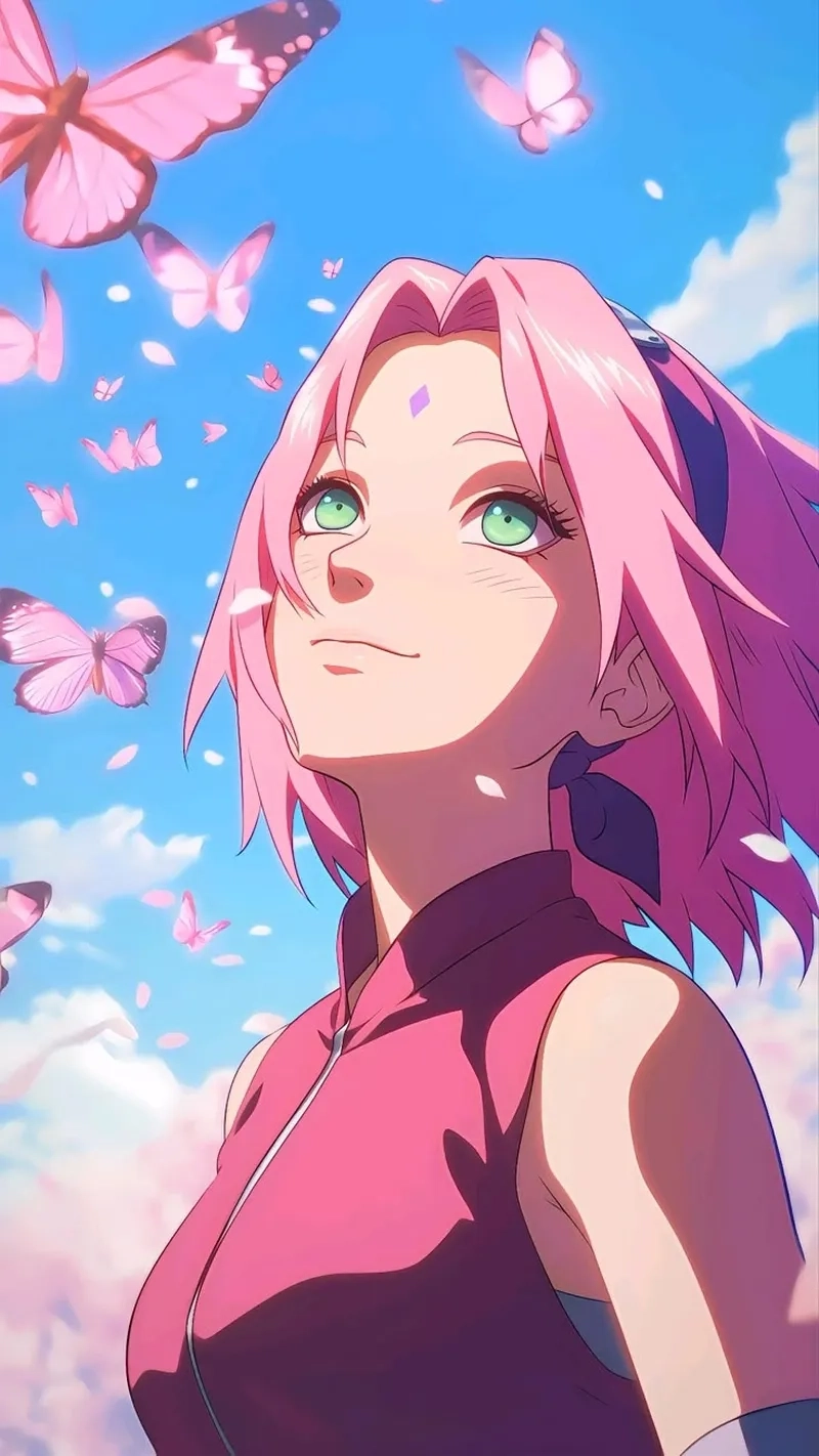 Thần thái quyến rũ trong tập anime Sakura Haruno không thể rời mắt