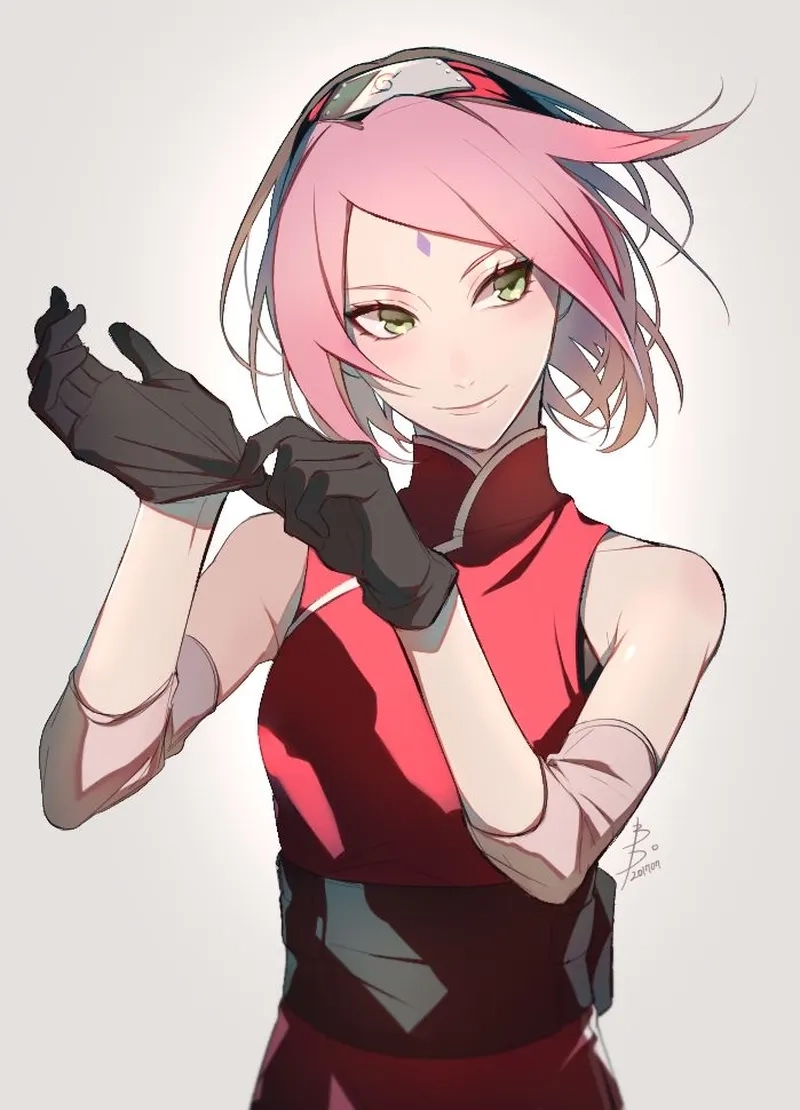 Tái hiện thần thái Sakura Haruno cosplay thật đến từng chi tiết