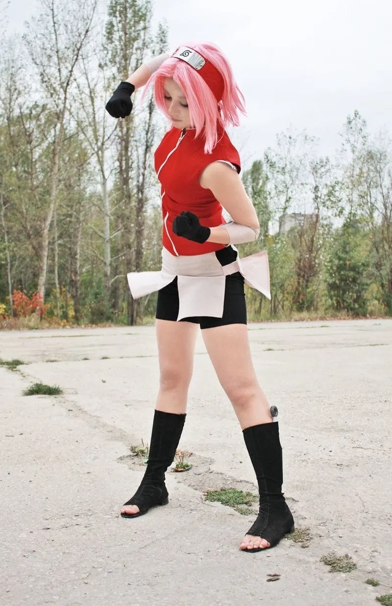 Hiệu ứng dễ thương từ Sakura Haruno gif sống động