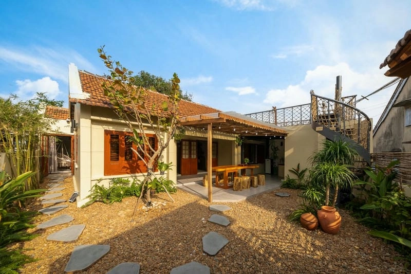 Thiết kế xinh xắn của mẫu nhà homestay nhỏ đẹp