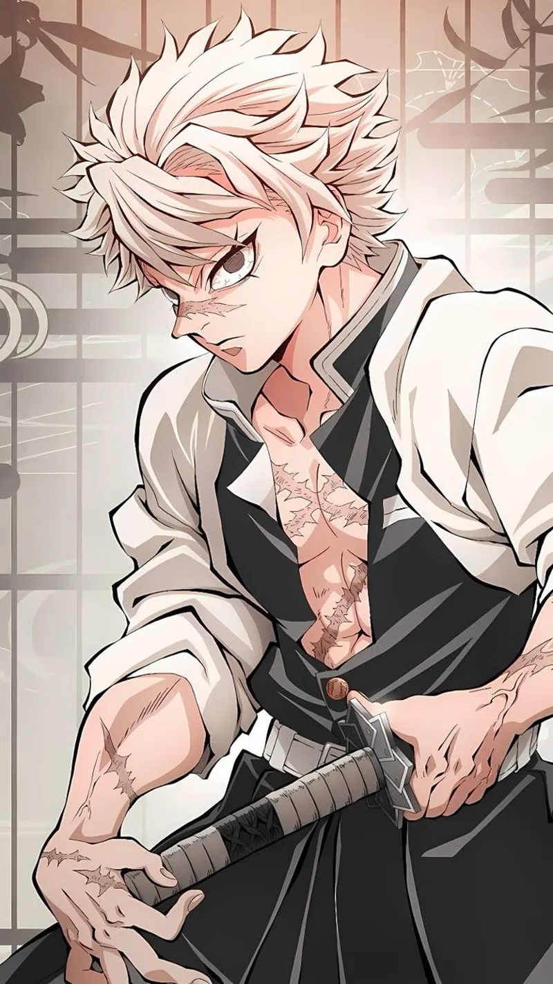 Bộ tranh Sanemi Shinazugawa fanart cực đẹp và sáng tạo