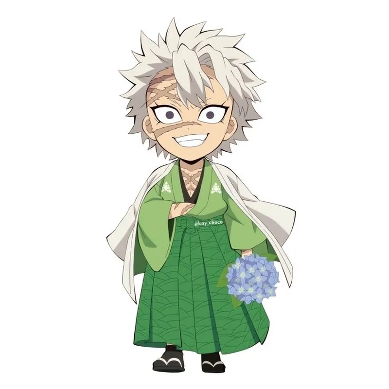 Phiên bản dễ thương của Sanemi Chibi được nhiều fan yêu thích