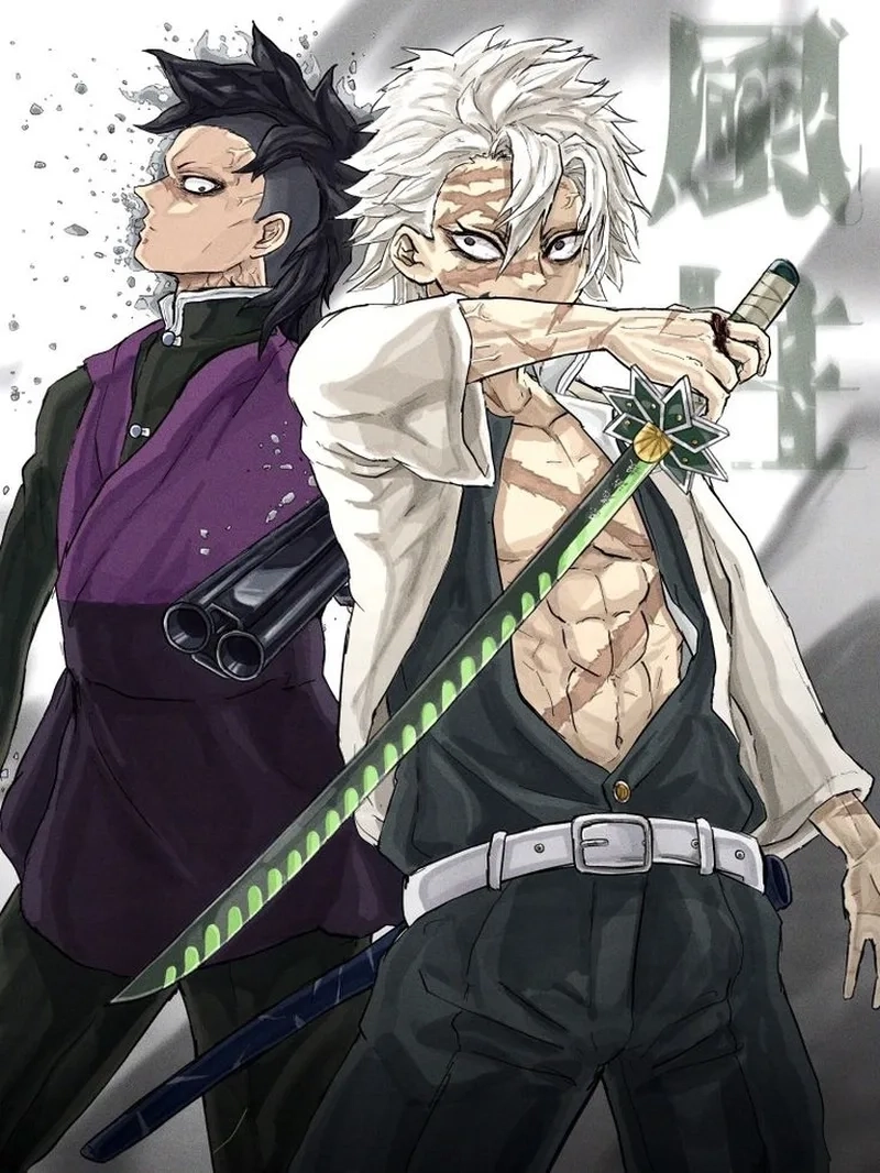 Câu chuyện đồng đội giữa Sanemi x Muichiro đầy kịch tính