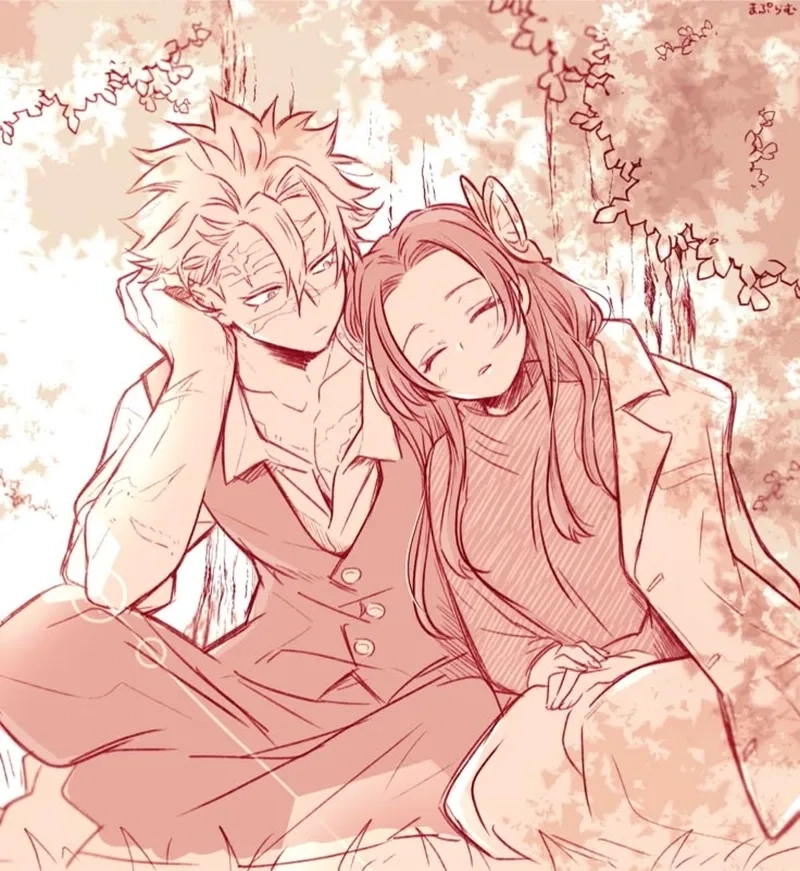 Fanfic lãng mạn về chuyện tình Sanemi x Kanae